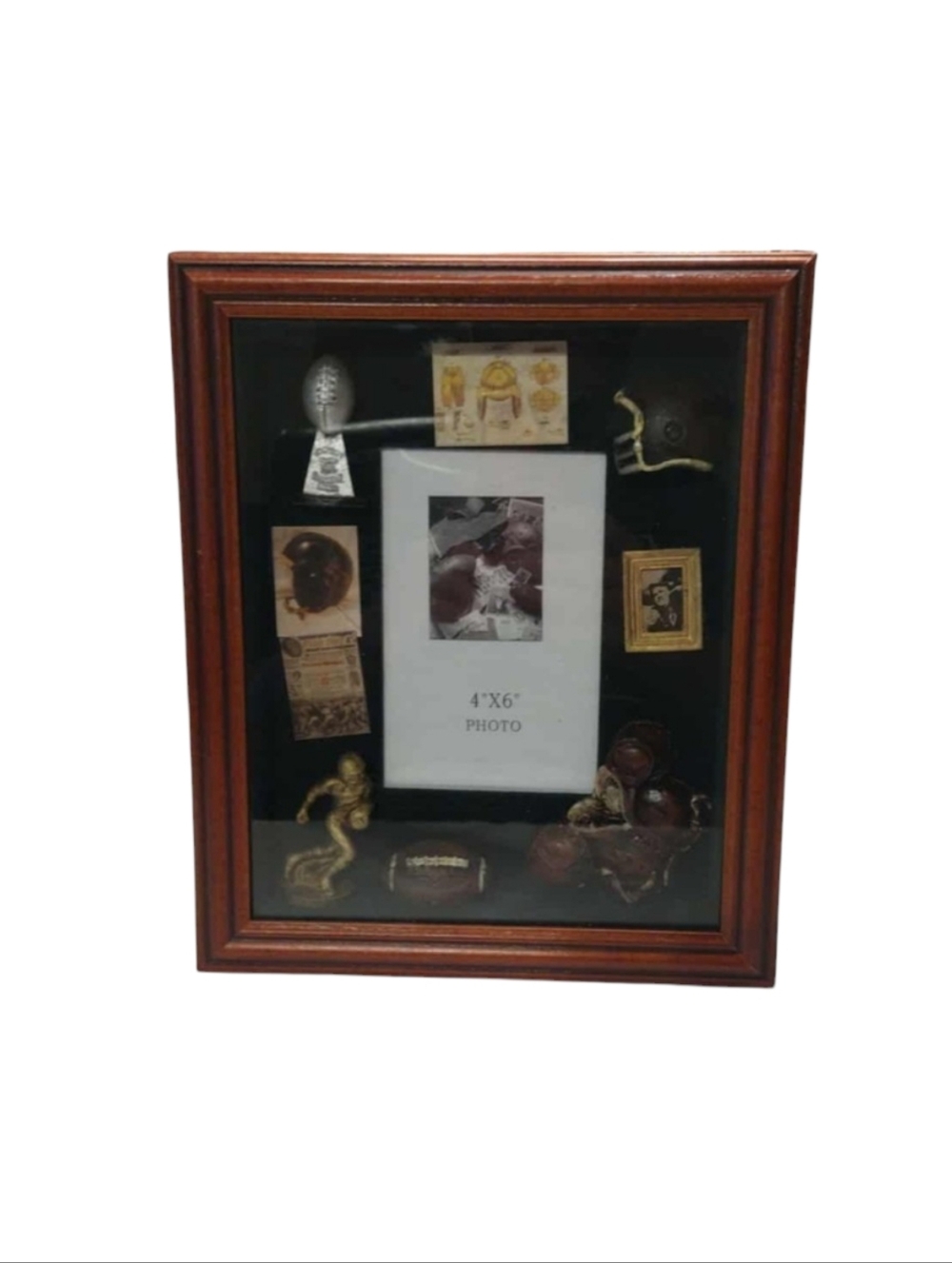 Design Styles Football Shadowbox 9" x 10.75”!